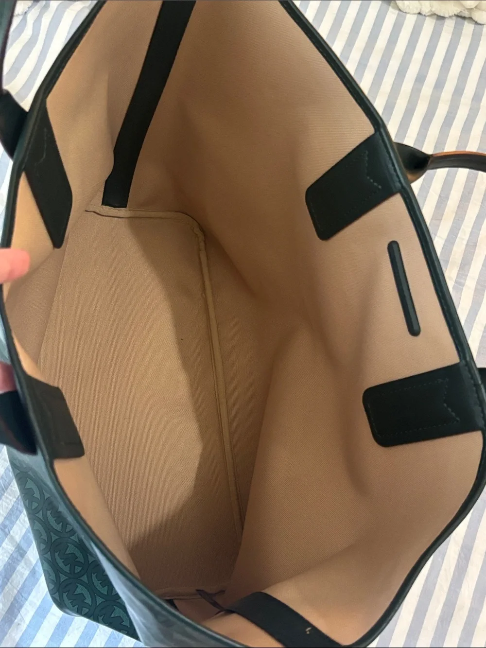 Michael Kors Jodie Large Logo Jacquard Tote Bag